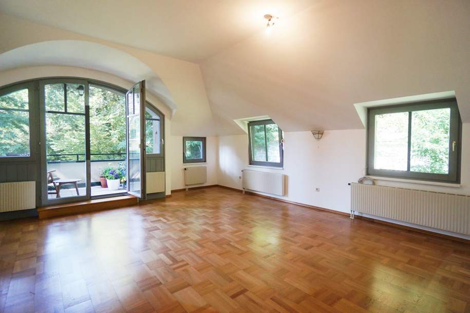 Sehr gepflegte 3-Zimmer Dachwohnung mit Terrasse in Grünlage in Neuwaldegg, Wohnung-kauf, 510.000,€, 1170 Wien 17., Hernals