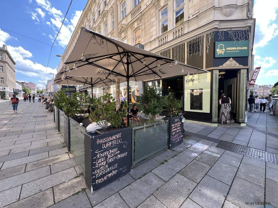 Top Café – Frequenzlage &amp; Stammkundschaft!