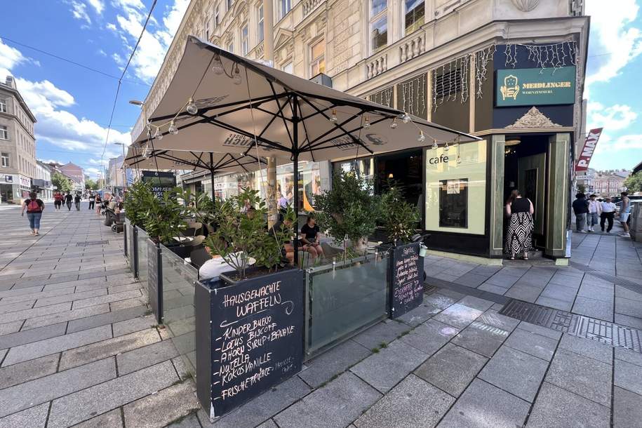 Top Café – Frequenzlage & Stammkundschaft!, Gewerbeobjekt-legalform.pacht, 3.375,00,€, 1120 Wien 12., Meidling