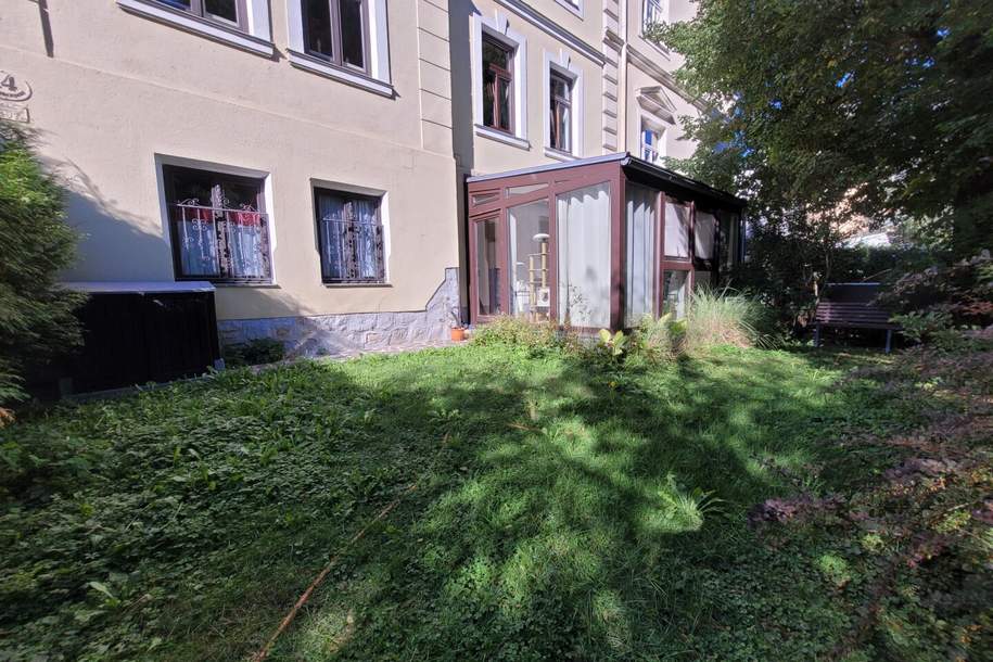 Ruhiges Gartenapartment mit Wintergarten, Wohnung-kauf, 266.000,€, 1190 Wien 19., Döbling