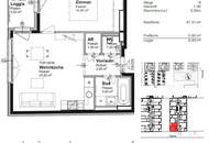 Moderne 2-Zimmer-Wohnung mit Loggia in der Koloniestraße!