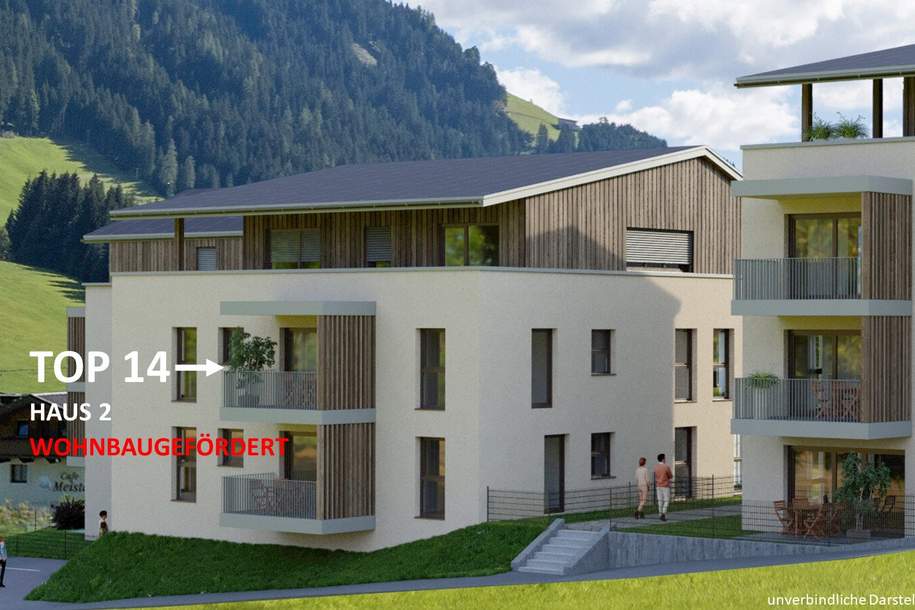 Top 14 - 2-Zimmer, 1. OG - WOHNBAUGEFÖRDERT, Wohnung-kauf, 6311 Kufstein