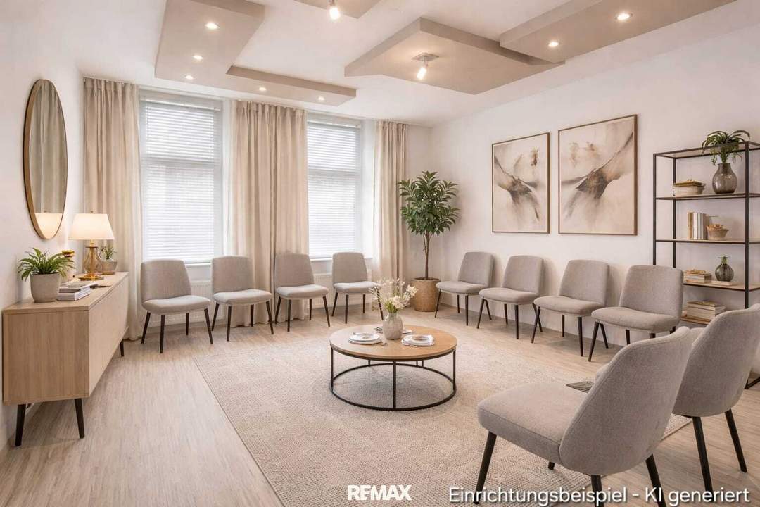 Neuwertige Praxis/Büro mit 4 Zimmern, 110m² im 11. Bezirk, Wien