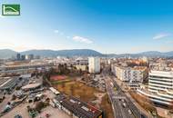 Ganz oben an(ge)kommen – Level Graz – Erstbezug mit urbanem Wohnflair