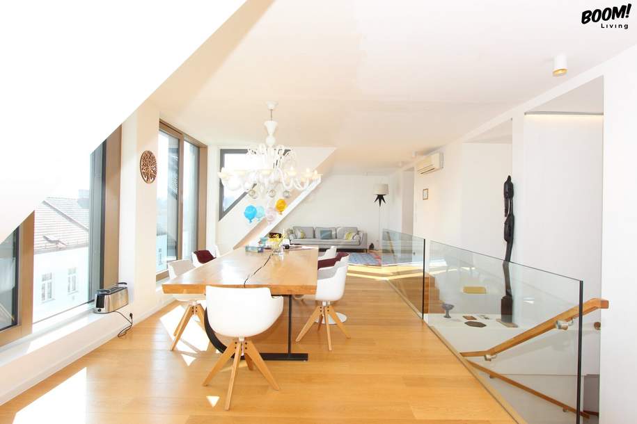 Wohnen auf höchstem Niveau - Exklusives 9 Zimmer Penthouse-Maisonette im Herzen von Döbling, Wohnung-kauf, 3.200.000,€, 1190 Wien 19., Döbling