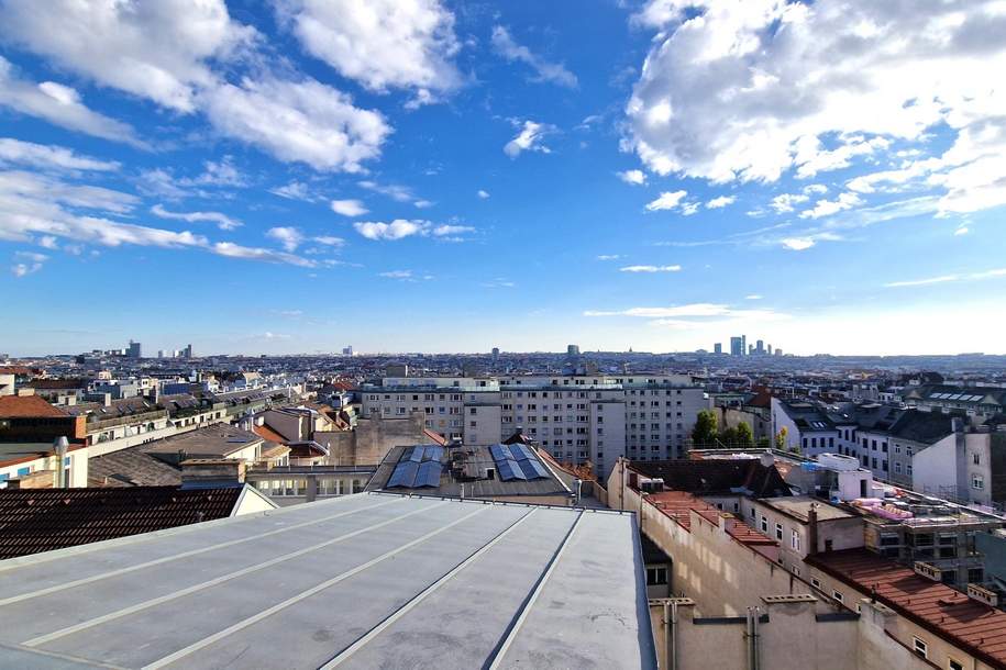 XXL-WEITBLICK!!! Dachterrassenwohnung in Traumlage - Mariahilfer Straße, Wohnung-miete, 2.795,00,€, 1060 Wien 6., Mariahilf