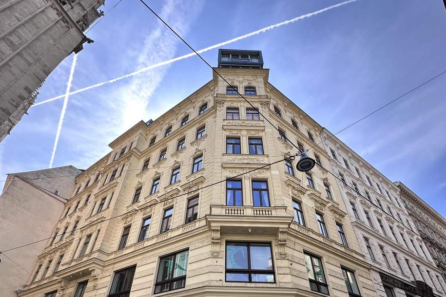"Exquisite 4-Zimmer-Wohnung im 3. Liftstock", Wohnung-kauf, 1.800.000,€, 1010 Wien 1., Innere Stadt
