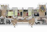 Familienwohnung: 4 Zimmer, Loggien, Garage &amp; Gemeinschaftsgarten