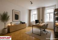 4-Zimmerwohnung mit Hofseitigen Balkon und Blick ins Grüne – Nähe Kutschkermarkt