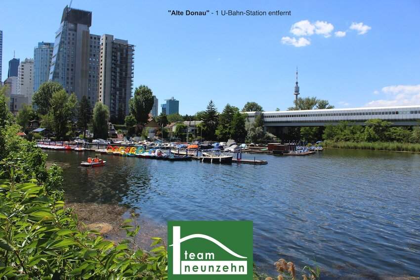 Die Wohnung der Superlative - Atemberaubender Weitblick mit großer Süd-Ost-Terrasse direkt beim Donauzentrum und U1 - Baurecht