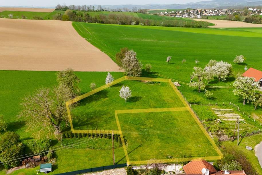 Einzigartiges Grundstück mit 2 Parzellen 1080 m² + 641 m², Grund und Boden-kauf, 722.820,€, 4062 Linz-Land