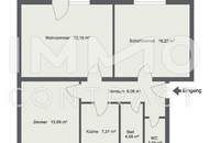 RUHIGE UND HELLE 3 ZIMMERWOHNUNG MIT BALKON +PP IN GUTER WOHNLAGE IN TROFAIACH