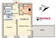 Moderne, vermietete 2-Zimmer-Wohnung mit Balkon &amp; Tiefgarage