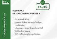 LEISTBARER WOHNRAUM! - Neu am Markt! Top- Moderner Erstbezug nach GENERALSANIERUNG - direkt in Weiz! - JETZT ZUSCHLAGEN