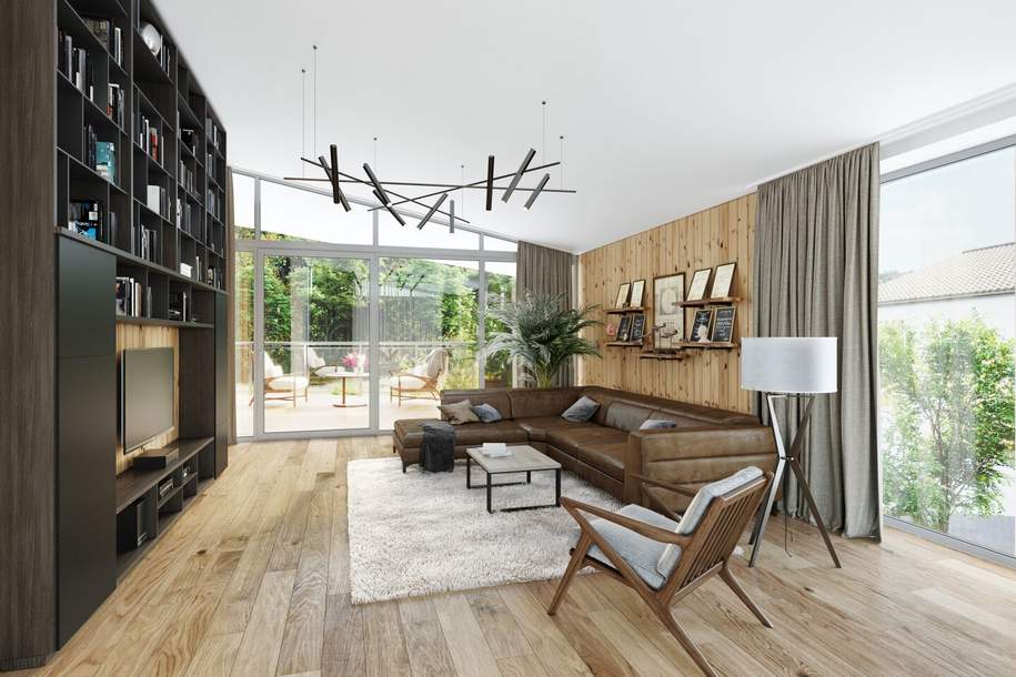 BAUGRUND TRIFFT AUF LEBENSQUALITÄT! Grundstücke in Bestlage mit genehmigter Luxusvilla! Ihre Chance auf ein Zuhause mit unverbaubarem Grünblick! Gleich anfragen und begeistern lassen!, Grund und Boden-kauf, 453.000,€, 8043 Graz(Stadt)