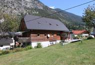 chaletartige Wohnung mit riesigem Garten, beinahe ein ganzes Haus