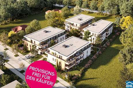 Vier Baukörper schaffen naturnahe Atmosphäre - Erleben Sie das BELLA VITA, Wohnung-kauf, 279.900,€, 2700 Wiener Neustadt(Stadt)