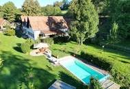 AUSSERGEWÖHNLICHES JUWEL! Exklusiver Vierkanthof im Thermenland Steiermark – Wohnen, Reiten &amp; Leben mit Pool und Natur!
