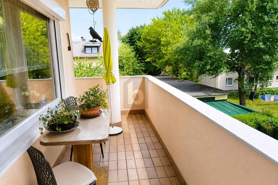 STADTWOHNUNG MIT GROßEM BALKON, GRÜNBLICK UND HOCHWERTIGER TISCHLERAUSSTATTUNG, Wohnung-kauf, 369.900,€, 5020 Salzburg(Stadt)
