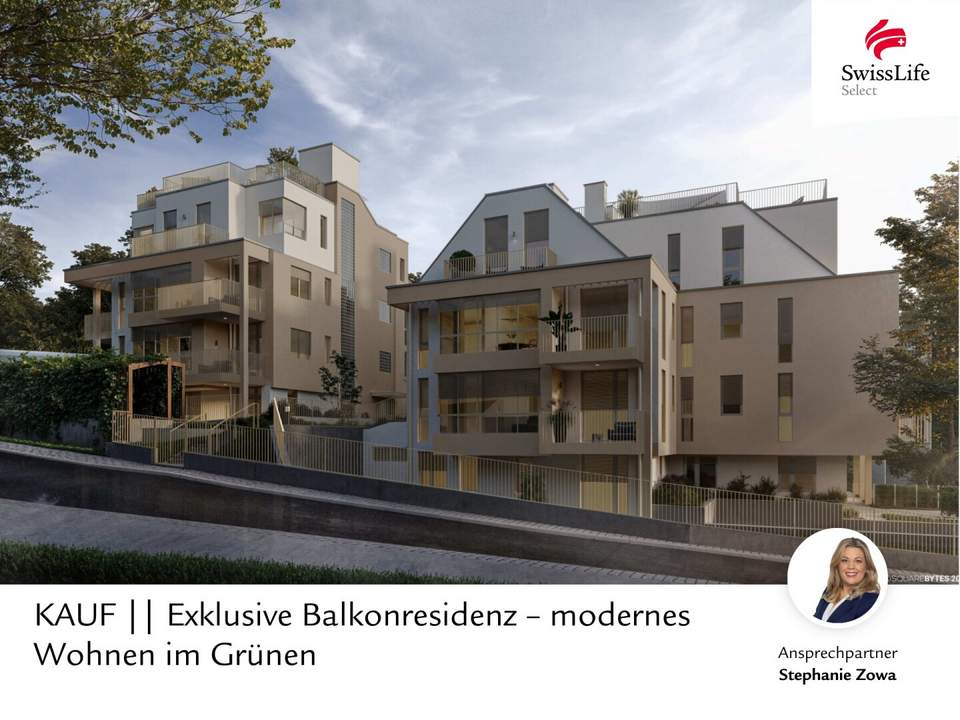 Exklusive Balkonresidenz – modernes Wohnen im Grünen