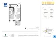 Sonnwendviertel: 2-Zimmer-Wohnung mit Balkon im 7. OG – Fitnessraum, Co-Working & Rooftop-Terrasse inklusive!