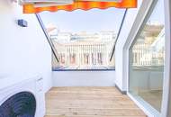 Neubau DG-Terrassenwohnung in Ruhelage | PKW-Stellplatz | 3 Min. zum Kutschkermarkt und zur U6 | 2 Min. zum Aumannplatz