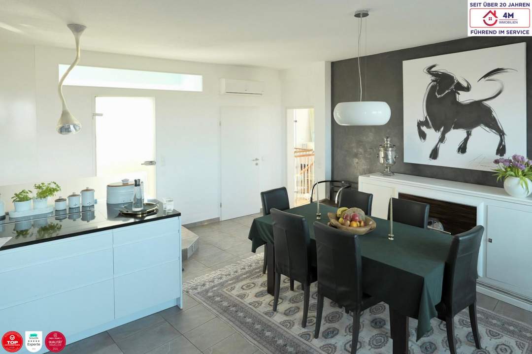 NEUER PREIS! Repräsentative großzügige Wohnung /Fernsicht / über 200m2 / Loggien auf zwei Etagen