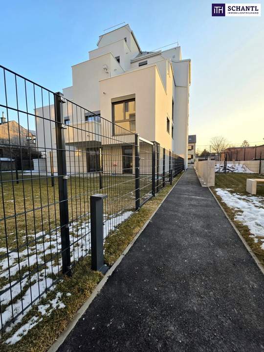 Die schöne Seite Wiens! TOP Neubauprojekt im Grünen - Klimaaktiv Bronze! Perfekte Raumaufteilung + Luftwärmepumpe und Solaranlage + Grün- und Ruhelage + Garage!