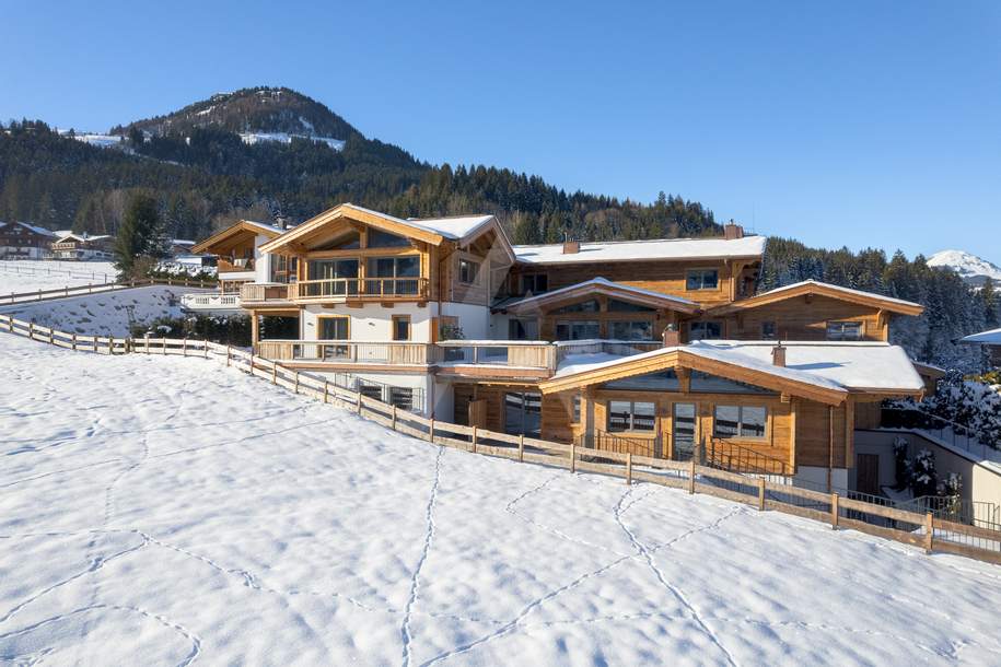 Luxuriöse Chalets an der Skiwiese in bester Panoramalage - Kirchberg in Tirol, Wohnung-kauf, 2.480.000,€, 6365 Kitzbühel