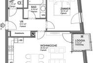 Moderne 2 Zimmer Neubauwohnung mit Loggia // Nähe U6 &amp; Bahnhof Wien Meidling