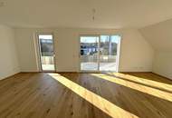 Raumwunder im Dachgeschoss – Wohnen mit drei Freiflächen