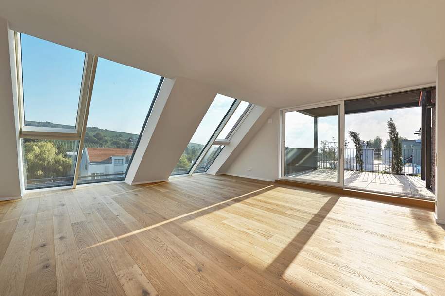 Penthouse mit Blick in die Weinberge, Wohnung-kauf, 1.990.000,€, 1190 Wien 19., Döbling