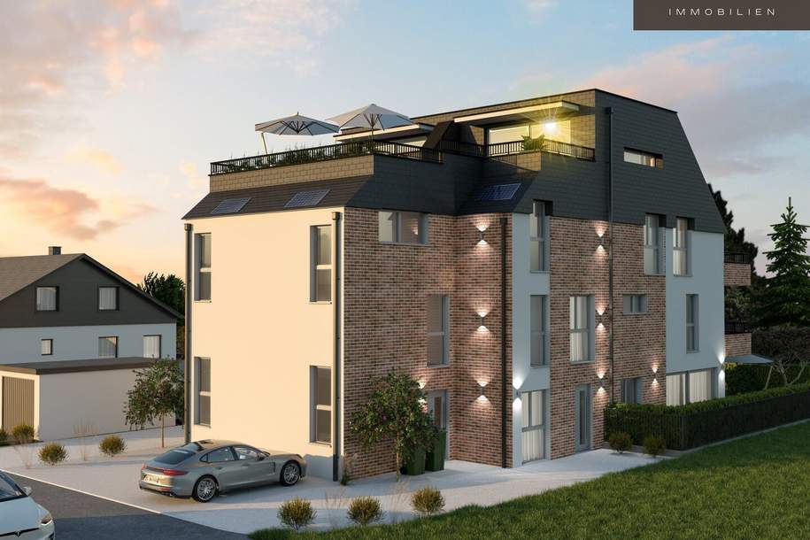 WOHNEN AN DER ALTEN DONAU | RUHIG UND EXKLUSIV | PENTHOUSE | GARTENWOHNUNG, Haus-kauf, 1.250.000,€, 1220 Wien 22., Donaustadt