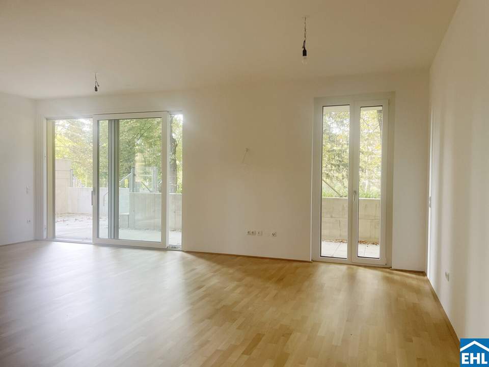 Gartenwohnung mit Park - 4-Zimmer Wohnung im Grünen
