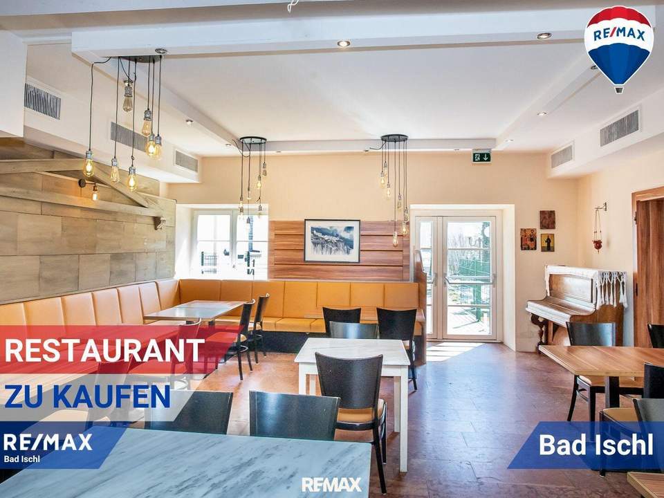 NEUER PREIS! Ansprechendes Restaurant in Top-Lage im Zentrum von Bad Ischl zu kaufen!