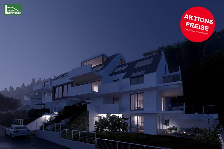 Endlich wieder normale Preise. Garçonnière, schlüsselfertig im Luxuswohnbau mit Bergsauna | amBergblick19 | Top 7 - JETZT ANFRAGEN, Wohnung-kauf, 320.001,€, 1190 Wien 19., Döbling