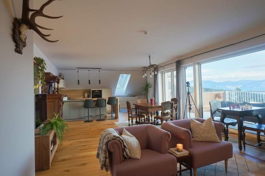 Traumhafte 2 Zimmer Wohnung mit phänomenalem Ausblick und großer Balkonterrasse, Wohnung-miete, 1.440,00,€, 5571 Tamsweg