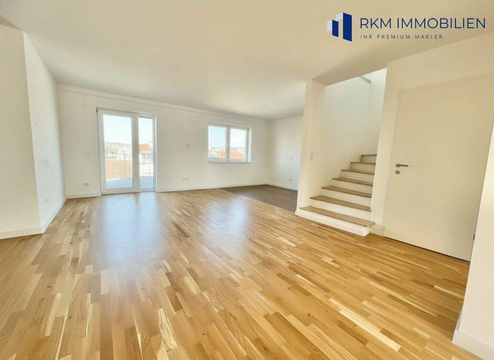 Exklusive DG-Wohnung 145m², 5 Zimmer, 2 Balkone, Terrasse, Erstbezug in 1180 Wien!