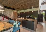 Neubau Ski amadé, am Grünland mit Panoramablick auf die Alpen