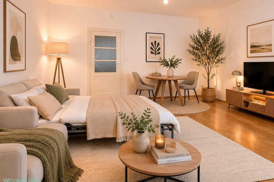DIE PERFEKTE WELLE - 40 M² SANIERT, MIT DEN ÖFFI'S VOR DER TÜR, Wohnung-kauf, 218.900,€, 1050 Wien 5., Margareten