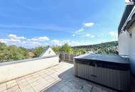 360° TOUR // MÖBLIERTE LUXUS-DACHTERRASSEN-WOHNUNG mit FERNBLICK // FURNISHED LUXURIOUS TERRACE APARTMENT with DISTANT VIEWS