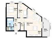 3 Zimmer Neubauwohnung im Grünen