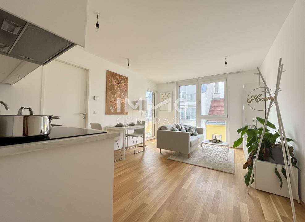 BEIM DONAUUFER: Anlegerhit – 2-Zimmmer Erstbezug mit Küche