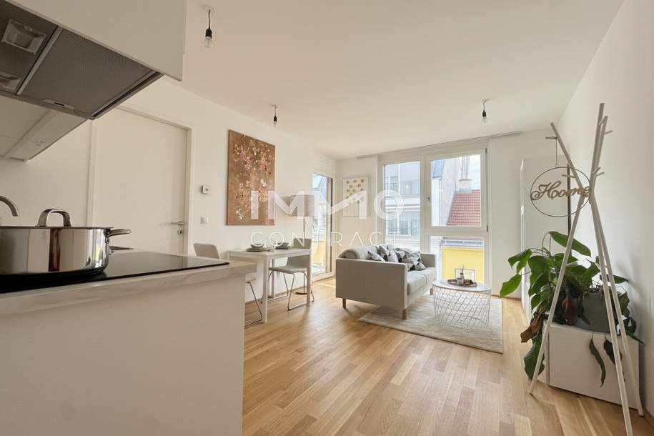 BEIM DONAUUFER: Anlegerhit – 2-Zimmmer Erstbezug mit Küche, Wohnung-kauf, 259.500,€, 1210 Wien 21., Floridsdorf