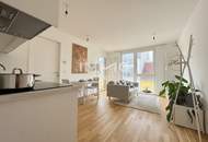 BEIM DONAUUFER: Anlegerhit – 2-Zimmmer Erstbezug mit Küche