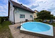 Topsaniertes Haus in Gössendorf mit Pool, Garage, Nebengebäude, ca. 1.070 m² Grund - Dichte 0,2–0,4!