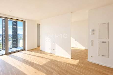 City & Water Living: U1 Donauinsel - DC2 Tower: Erstbezug, Wohnung-miete, 1.100,00,€, 1220 Wien 22., Donaustadt
