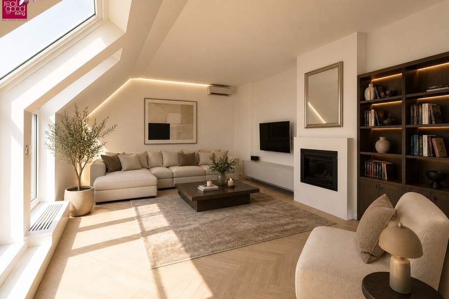 Skyline Living im Herzen Wiens – Exklusives Penthouse mit privatem Lift, spektakulären Dachterrassen &amp; Garage !!, Wohnung-miete, 4.495,00,€, 1010 Wien 1., Innere Stadt