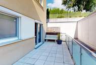 Modernes Wohnen mit Terrasse &amp; Garten – Ihr 2-Zimmer-Traum!
