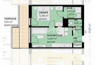 Top 2-Zi Erstbezug mit Terrasse. Provisionsfrei!